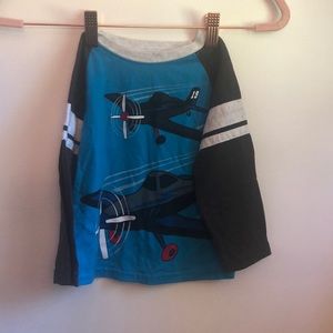 Garanimals 2T airplanes long sleeve t shirt